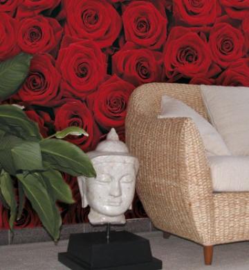 Fototapet flori Trandafiri rosii de la Arbex Art Decor