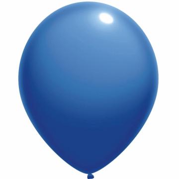 Set 50 baloane latex albastru 23 cm de la Calculator Fix Dsc Srl