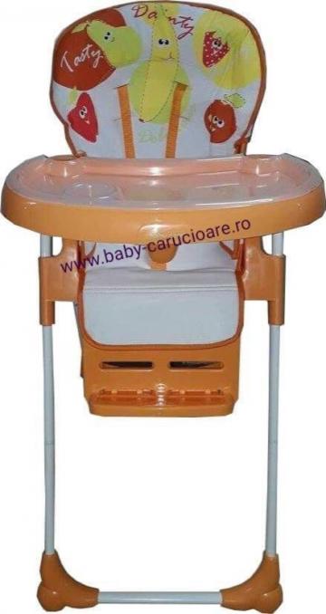 Masa scaun Baby Care CC portocaliu de la Ideal Media Serv Srl