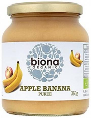 Piure de mere si banane eco 360g Biona de la Supermarket Pentru Tine Srl