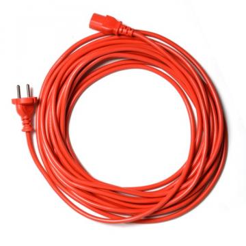 Cablu alimentare rosu 12 m cu mufa de conectare de la Servexpert Srl.