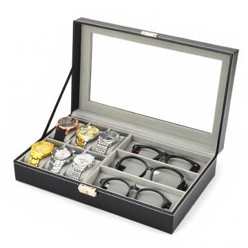 Cutie neagra pentru depozitare ceasuri si ochelari de la S.c Ideea Market Srl
