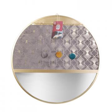 Oglinda de perete cu suport bijuterii 40,5 cm
