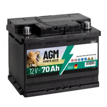 Acumulator 12V 70Ah AGM pentru gard electric de la Farmari Agricola Srl