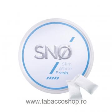 Pliculete cu nicotina SNO Slim White Fresh (20buc)