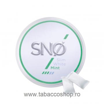 Pliculete cu nicotina SNO Slim White Mint (20buc)