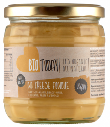 Crema vegana No Cheese Fondue bio 400g Bio Today de la Supermarket Pentru Tine Srl