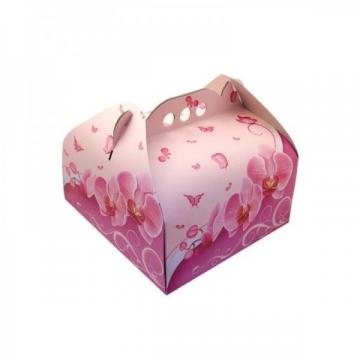 Cutii tort, Orhidee, 25cm (25buc) de la Practic Online Packaging Srl