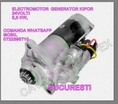 Electromotoare noi 5,5kw ptr generatoare Kipor kwa 12V-24V