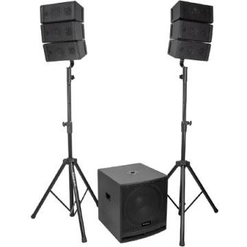 Sistem sonorizare 2.1, Ibiza Sound CUBE15A-Array, 800 W