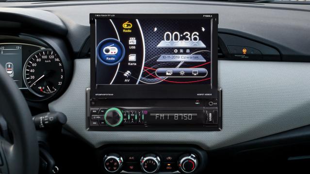 Radio player auto cu ecran 7 inch, bluetooth, 4x40W