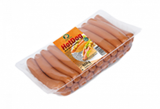 Crenvursti hot dog de pui fara membrana 1000 g de la Perutnina Romania Srl