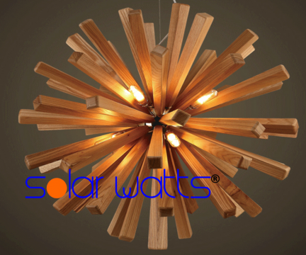 Corpuri Custom-made din lemn sfera de la Solar Watts Srl