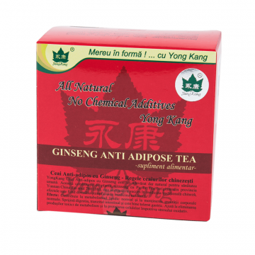 Ceai antiadipos cu ginseng Yong Kang - 30 plicuri de la Medaz Life Consum Srl