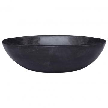 Chiuveta, negru, 53x40x15 cm, marmura de la VidaXL