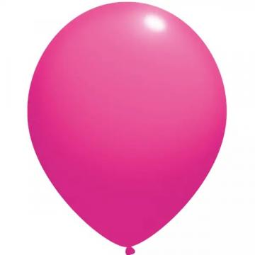 Set 100 baloane latex roz 13 cm de la Calculator Fix Dsc Srl