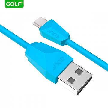 Cablu USB Type-C Golf GC-27t Diamond Sync albastru