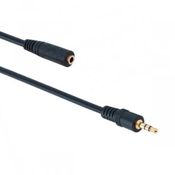 Cablu prelungire jack 3,5mm tata la jack 3,5mm mama 10 metri