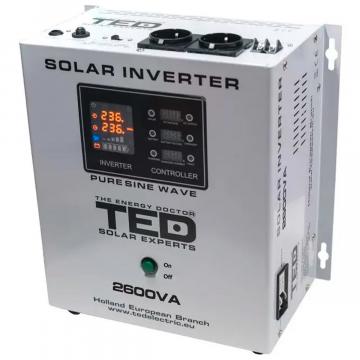 Invertor solar de la 24V la 230V 2600VA / 1800W