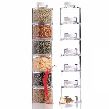 Set 12 piese recipiente pentru condimente Spice Tower Carous de la Www.oferteshop.ro - Cadouri Online