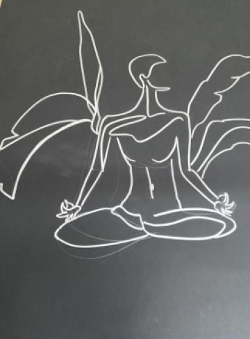 Pictura Yoga Me de la Lali Design