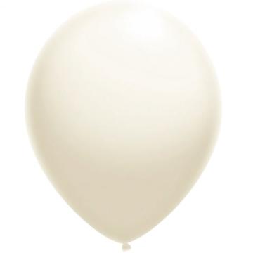 Set 50 baloane latex alb 23 cm