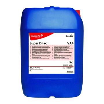 Detergent acid cu efect detartrant Super Dilac VA4 20L de la Xtra Time Srl