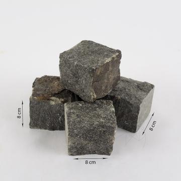 Piatra cubica granit gri antracit