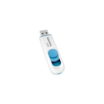 USB Flash Drive ADATA 64Gb, C008, USB2.0, alb+albastru de la Etoc Online