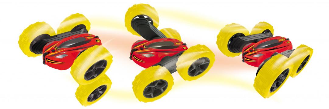 Jucarie masinuta cu telecomanda Mondo Flip Racer 360 de la Etoc Online