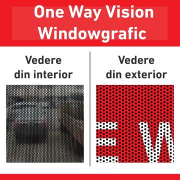 Folie geam One Way Vision - Windowgrafic