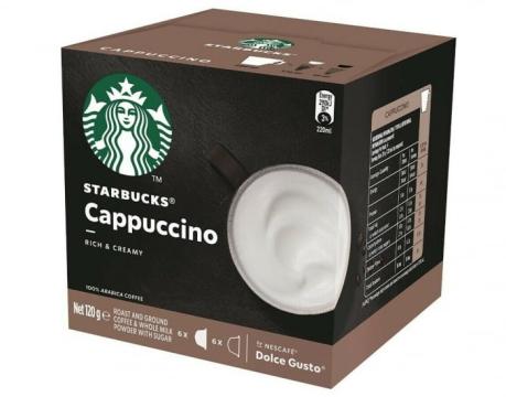 Cappuccino capsule Starbucks Dolce Gusto 120g 6 buc
