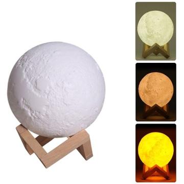 Lampa de veghe in forma de luna cu umidificator Luna Moon 3D de la Startreduceri Exclusive Online Srl - Magazin Online - Cadour