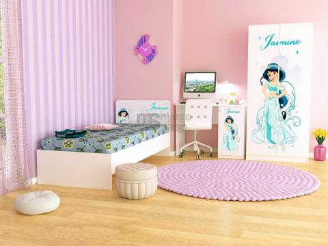 Mobilier camera pentru fetite Jasmine de la Marco Mobili Srl