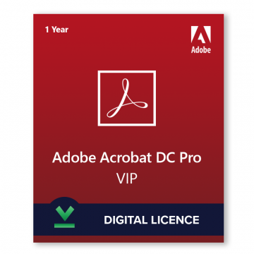 Ligenta digitala Adobe Acrobat DC Pro VIP - 1 an