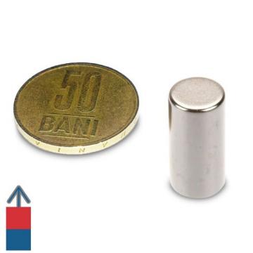 Magnet neodim cilindru 10 x 20 mm