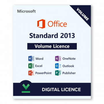 Licenta de volum Microsoft Office 2013 Standard de la Digital Content Distribution LTD