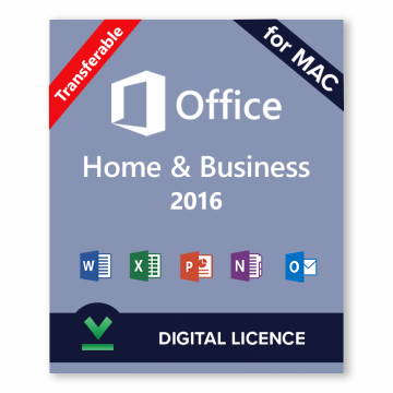 Licenta Microsoft Office 2016 Home and Business pentru Mac de la Digital Content Distribution LTD