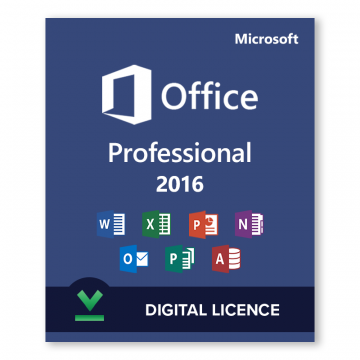 Licenta electronica Microsoft Office 2016 Professional de la Digital Content Distribution LTD