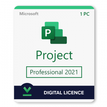 Licenta digitala Microsoft Project Professional 2021 de la Digital Content Distribution LTD