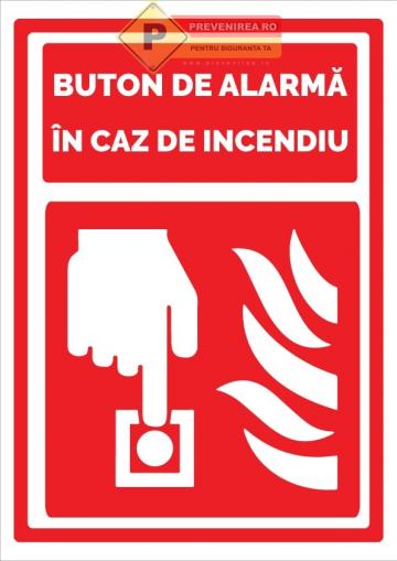 Indicatoare pentru semnalizare buton de incendiu
