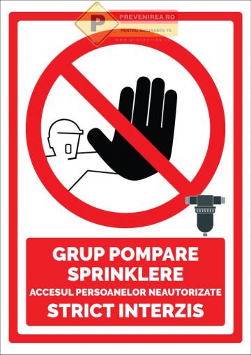 Indicatoare pentru sprinklere de la Prevenirea Pentru Siguranta Ta G.i. Srl