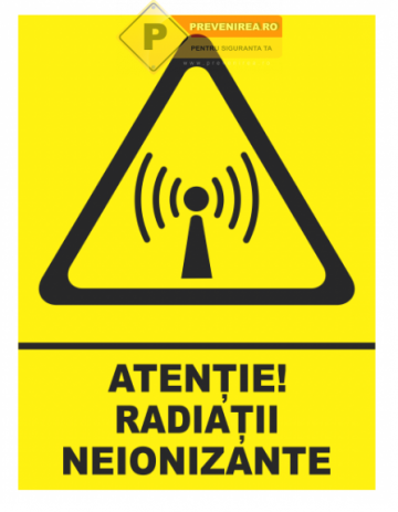 Indicator pentru radiatii neionizante