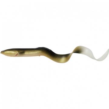 Naluca Shad Savage Gear 3D Real EEL, Dirty Eel 15cm, 12g