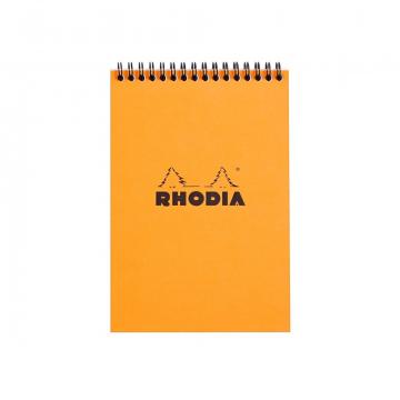 Blocnotes A5 Spiral Pad Rhodia Classic Orange de la Sanito Distribution Srl