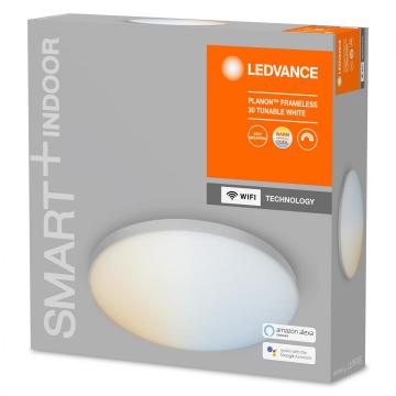 Plafoniera LED Ledvance Smart+ Planon Frameless 30, wi-fi