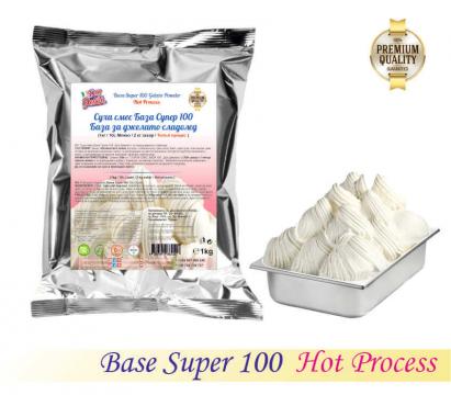 Baza super 100 pentru inghetata Gelato - Hot Process