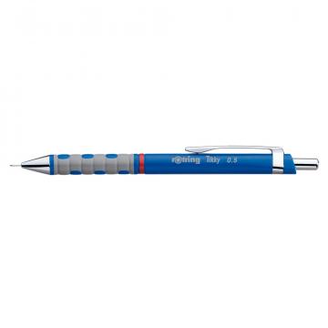 Creion mecanic Rotring Tikky III, mina 0.5 mm, albastru de la Sanito Distribution Srl