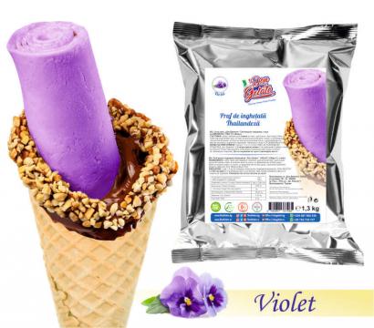 Praf de inghetata Thailandeza Violet cu lapte de la Don Gelato