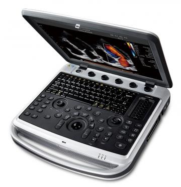 Ecograf color Chison SonoBook 8 performant, laptop